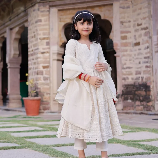 Molly Embroidered Cotton Suit Set